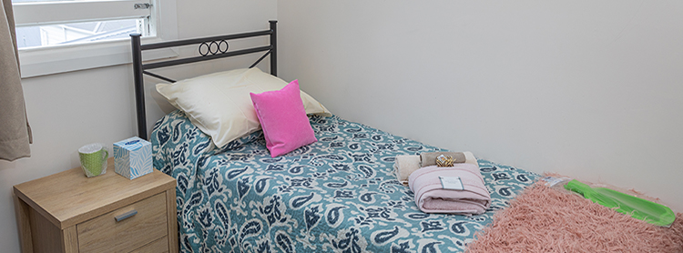 Bedroom at Wellington Women's House