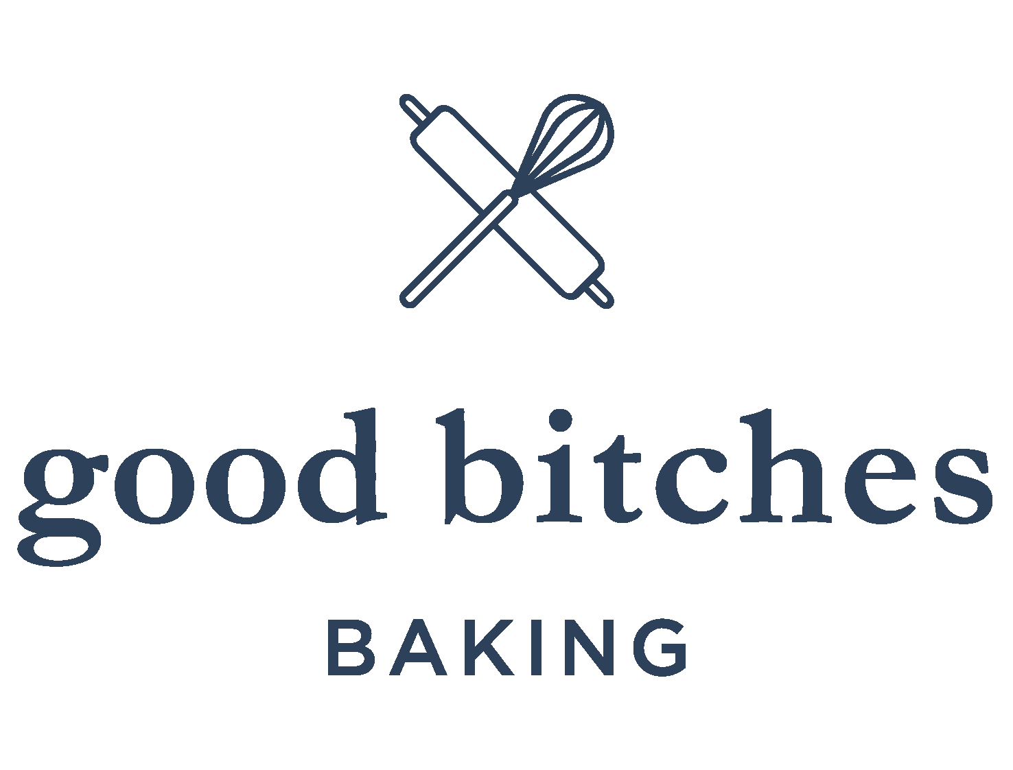 good bitches baking logo